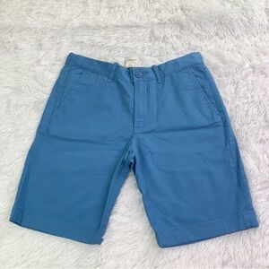 Crewcuts boys flat front chino shorts in blue